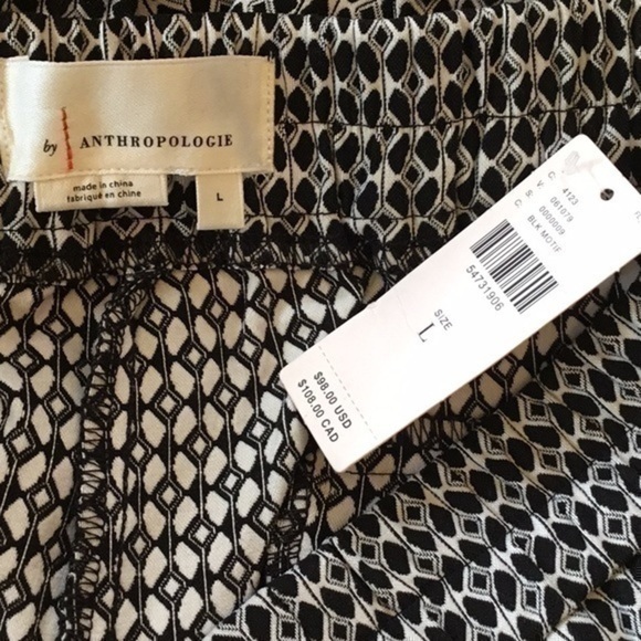 ❣️Last One❣️NWT ANTHROPOLOGIE LARKIN Tapered Trousers Slacks Pants Small - Picture 4 of 7